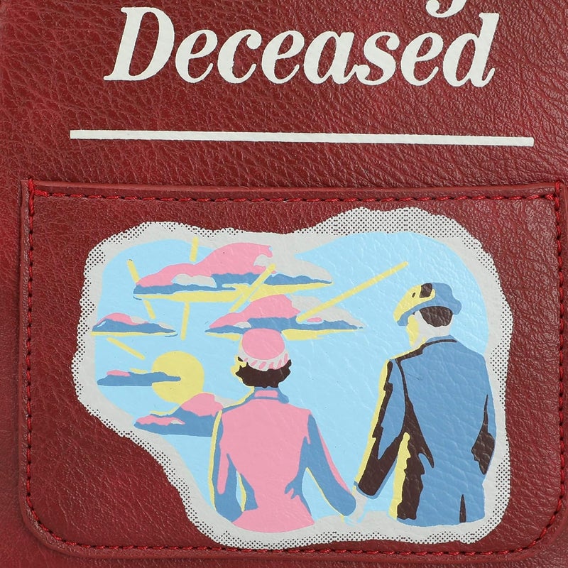 Bio World Beetlejuice Classic Movie Recently Deceased Book Mini Backpack One Size Fits Most Wristlet - Image 4